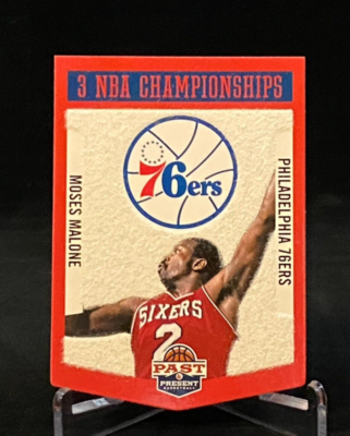 2012-13 Panini Past & Present CHampionship Banners #13 Moses