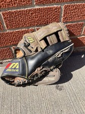 Mizuno Max Flex Glove Pro Model Right Handed. Black And Brown Leather Mitt