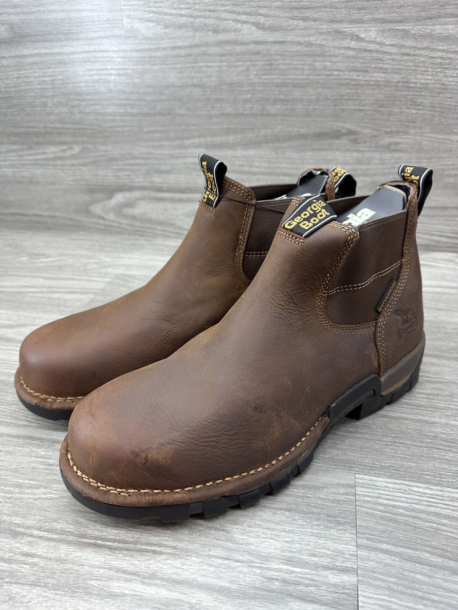 Georgia Boot Eagle One Steel Toe Waterproof Chelsea Work  display picture 2