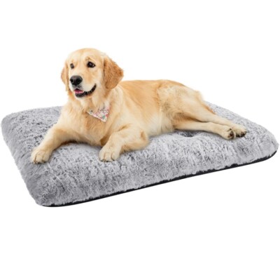 Baodan Medium Dog Bed Super Soft Washable Dog Cat Bed Fluffy, 75cm x 55cm  UK