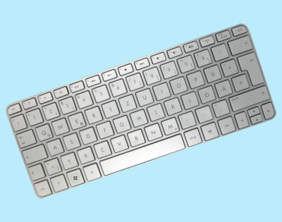 Org. DE Tastatur für HP Mini 210-2000 20xx Series -Silber Version-