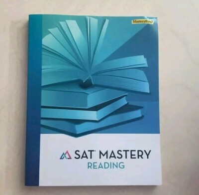 SAT Mastery Reading 2020 Paperback Book Study Guides NEW 
