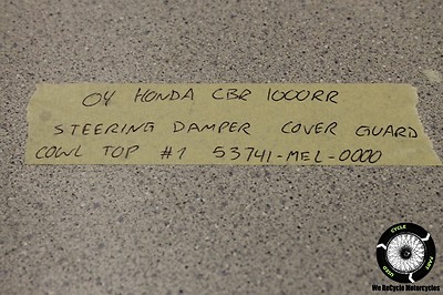 え 2004 HONDA CBR 1000 RR STEERING DAMPER COVER GUARD COWL TOP OEM