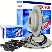 2X Bosch 0986479045 Bremsscheiben 300Mm BeläGe Wako Hinten FüR Bmw F30-F34 F36