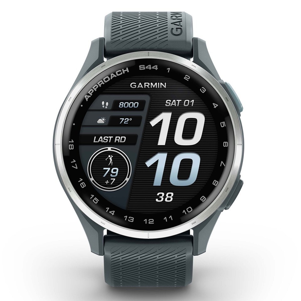 Garmin Approach S44 Golf GPS Golf Watch with PinPointer, AMOLED Display ...