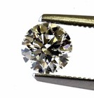 Loose GIA certified 1.02ct SI2 I brilliant round diamond 6.47x6.50x3.98mm estate — photo 3