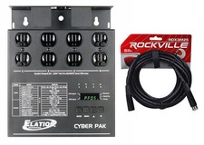 Elation ADJ CYBER PACK 4-Channel Dimmer/MIDI DMX Controller Power Pack Cable