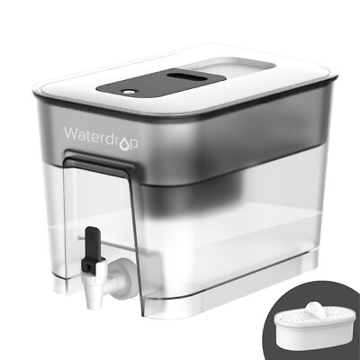 #ad Waterdrop 20 Cup Water Filter Dispenser with 1 Filter Long Lasting 200 gallons $40.99