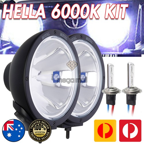 55W H1 6000K HID CONVERSION KIT FOR HELLA RALLYE 4000 SPOT DRIVING LIGHTS 4WD - Picture 3 of 3