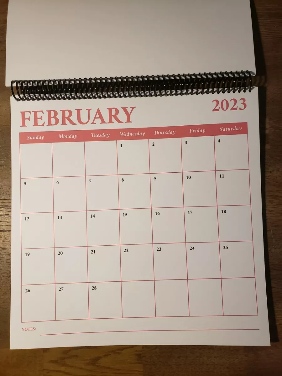 2025 Scrapbook Calendar