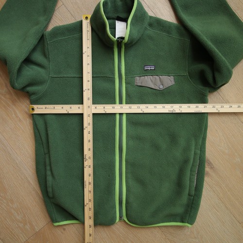 Patagonia Synchilla Jacket Boys XXL Green Full Zip Fleece Outdoor 65656FA11 - Picture 8 of 19