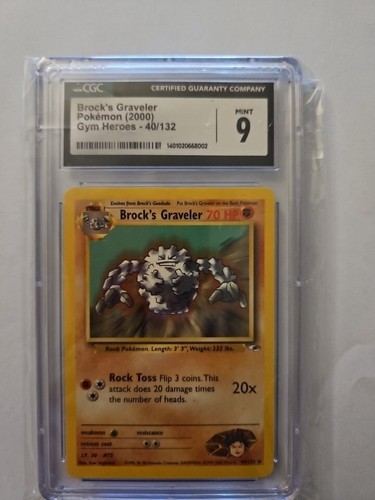 Brock's Graveler (Unlimited) graded PSA 9 for sale on eBay