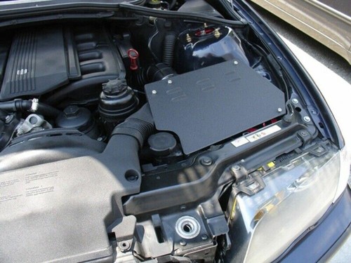 Sistema de admisión de RAM corta negra arrugas para 2001-2006 BMW 330i L6-3,0L - Imagen 2 de 6