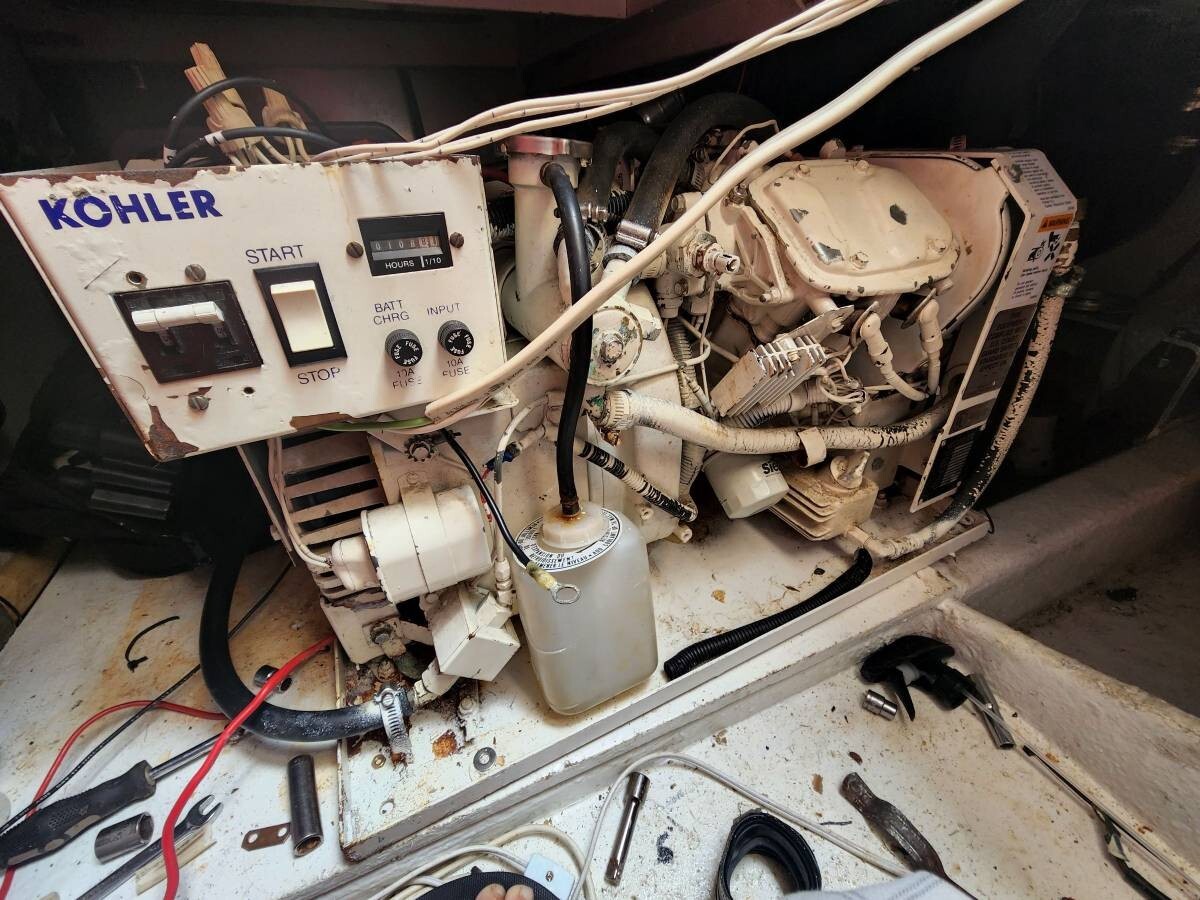 Kohler 4cz23 , 4 KW Marine Gas Generator 60 Hz eBay