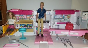 barbie care clinic playset