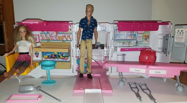barbie ambulance ebay