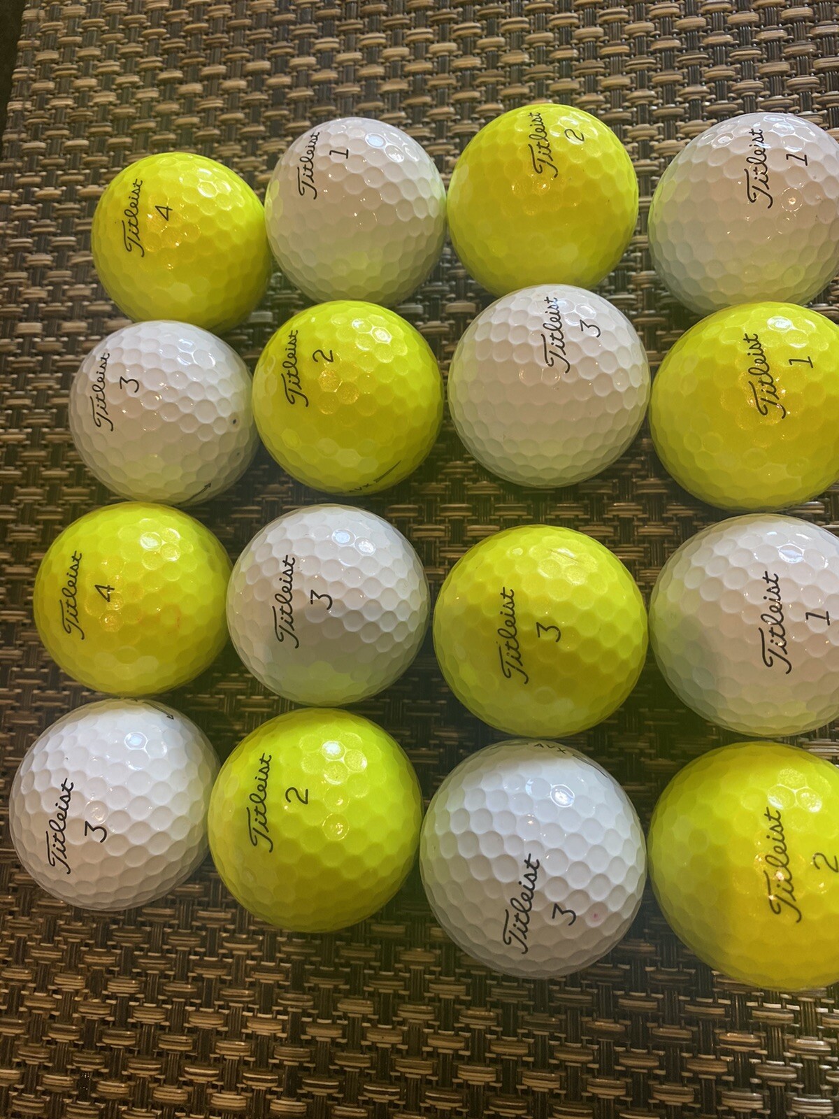 16 Titleist AVX Golf Balls eBay