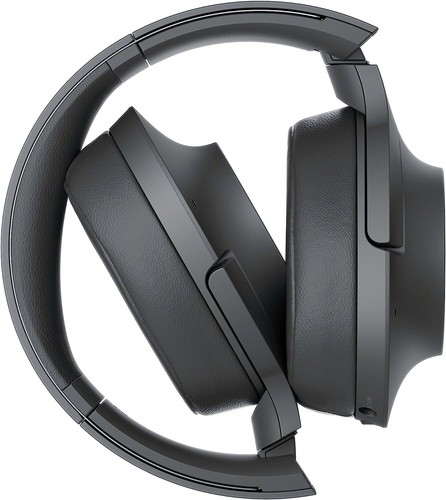 Sony H900N Hi-Res Noise Cancelling Wireless Bluetooth Headphones (Gray) - Picture 3 of 4
