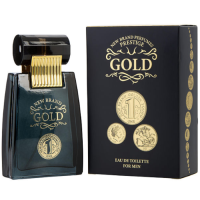 Gold by New Brand 3.3 oz EDT Cologne for Men New in Box | eBay