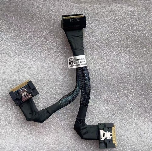 DELL H755N POWEREDGE R650 1U G15 10 BAY SERVER U.2 0-1, 2-3 NVME CABLE 2Y68K