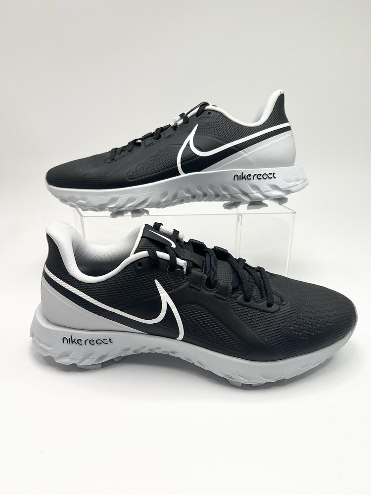 Nike React Infinity Pro Black Platinum Golf Shoes Men’s Size 9 CT6620-004