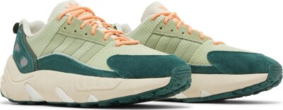 Adidas ZX 22 Boost GX2035 Tint Core Green Men's New in Box