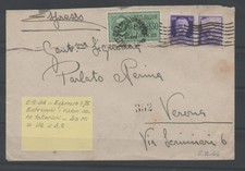 1944 ITALY RSI 50 CENT+1.25 LIRE EX MILANO A/4683