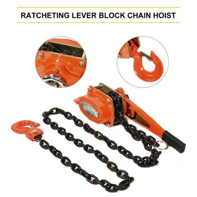 6600LBS 3 TON LEVER BLOCK CHAIN HOIST LIFT PULLER RATCHET TYPE PULL NEW