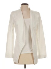 Assorted Brands Women Ivory Blazer XS