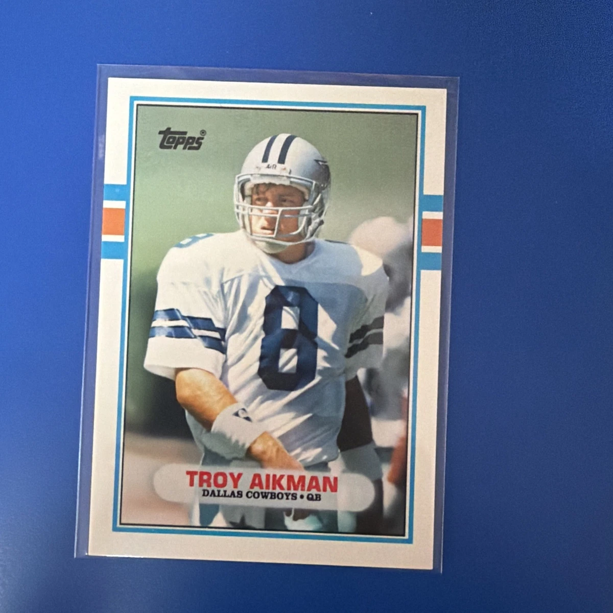 Topps Troy Aikman Rookie Football Sports Trading Cards