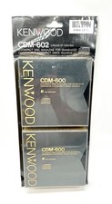 Genuine KENWOOD 2 Pack CDM-600 6 Disc Compact Disc Magazine Rare Factory Sealed
