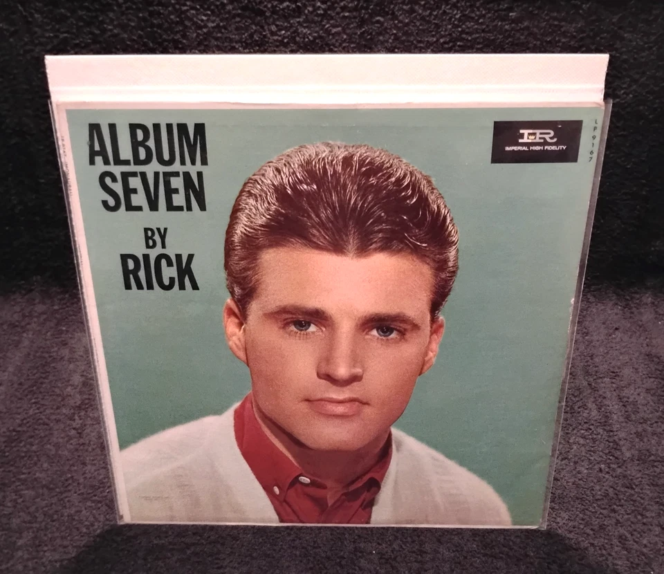 (NEW)  RICK NELSON  "ALBUM SEVEN"  (RARE VINYL / 1ST MONO RL-1962) - Image 4 of 4