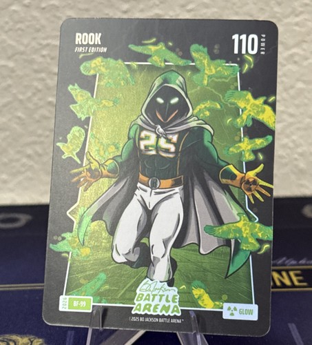 Bo Jackson Battle Arena Rook - Brent Rooker Glow Battlefoil
