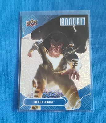 Upper Deck DC Annual # 04 Black Adam Sparkle Parallel Trading Card