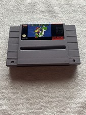Nintendo Super Mario World for SNES Game Cartridge Tested & Working