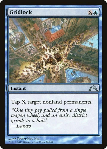 MTG Magic the Gathering Gridlock (36/257) Gatecrash Blue LP/NM BULK DISCOUNT