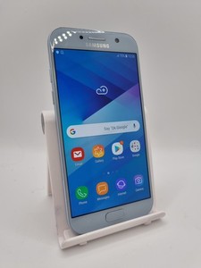 Samsung Galaxy A5 2017 blau Vodafone 32GB 16MP Android Smartphone Rückseite gesprungen