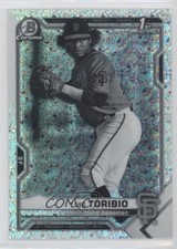 2021 Bowman Chrome Black & White Mini-Diamond Refractor Luis Toribio 0jv9
