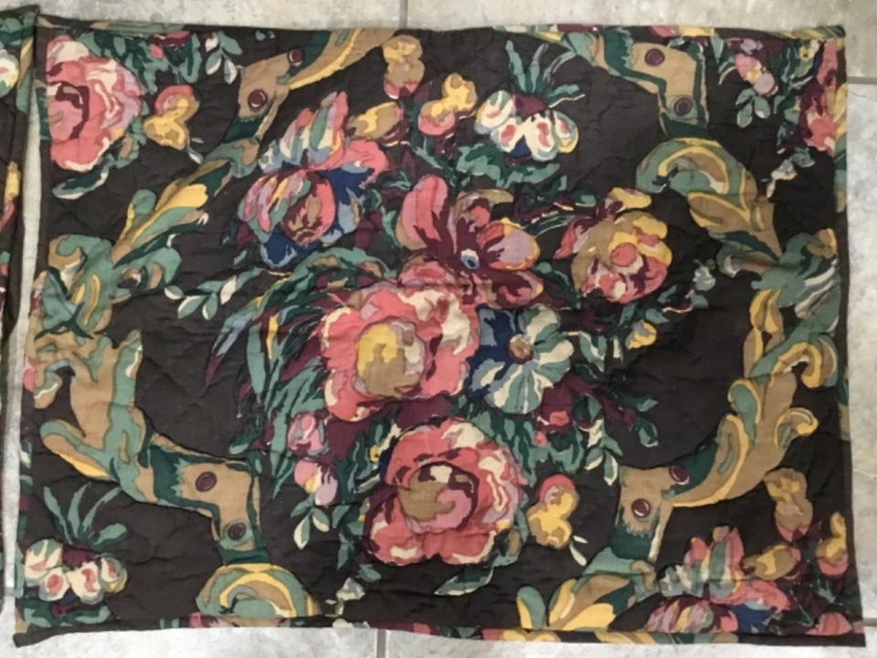 Pine Cone Hill ~ Fundas de almohada acolchadas ~ Talla estándar 20" x 26" ~ Marrón multicolor Foto 3 de 4