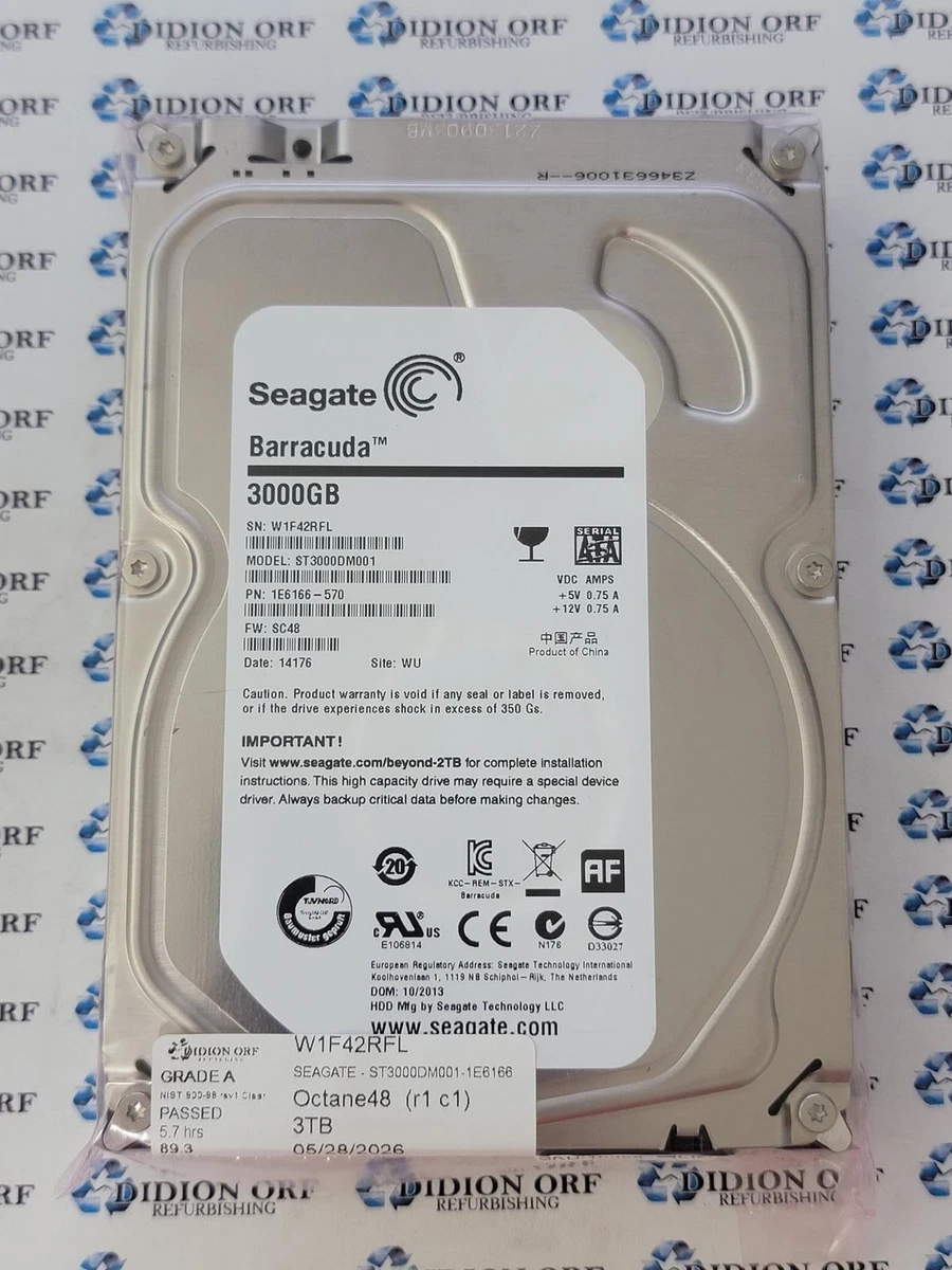 Seagate 3TB Internal Hard Disk Drives for sale | eBay