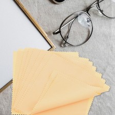 100Pcs Glasses Cleaning Cloth Microfiber Cloth for Camera Lens and Screens