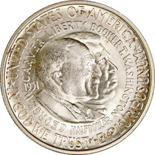 1951-S Washington-Carver Commem Half Dollar