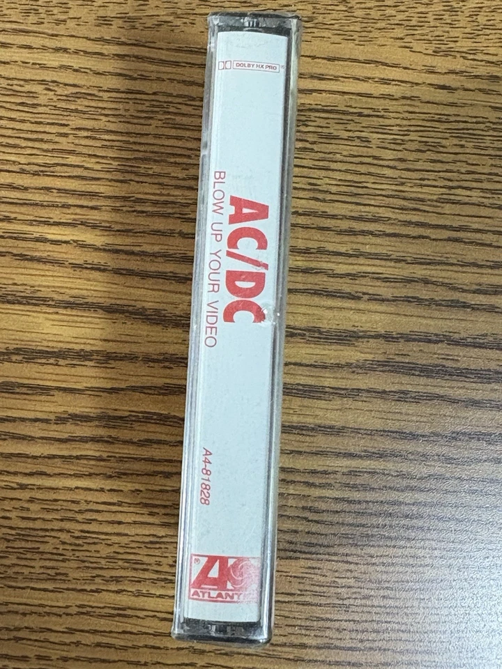 AC/DC - Blow Up Your Video - Rock Cassette Tape - Vintage Sealed New NOS - Image 4 of 4