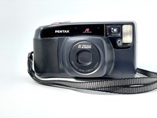 Pentax IQZoom 105WR Weather Resistant 35mm Point  Shoot Film Camera - Works 