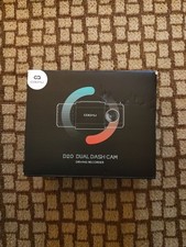COOAU Dual Dash Cam 1080P Front and Inside Dash Cam,Built-in GPS and WiFi D20