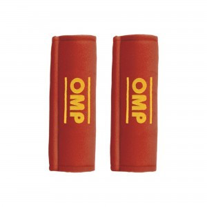 OMP RACING, INC. Harness Pads Red Used w/ 3in Belts- DB0-0450-A02-061