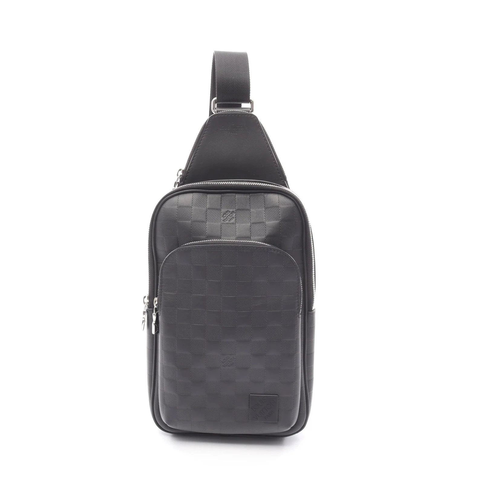 Vuitton — Louis Vuitton Body Bag Black Leather #RCB3106