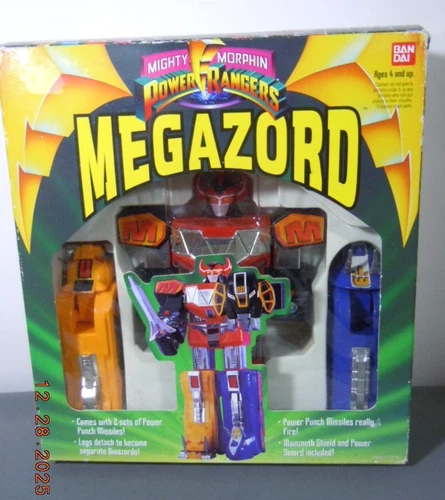 Power Rangers  Megazord Vtg 1993 Mighty Morphin in Original Box