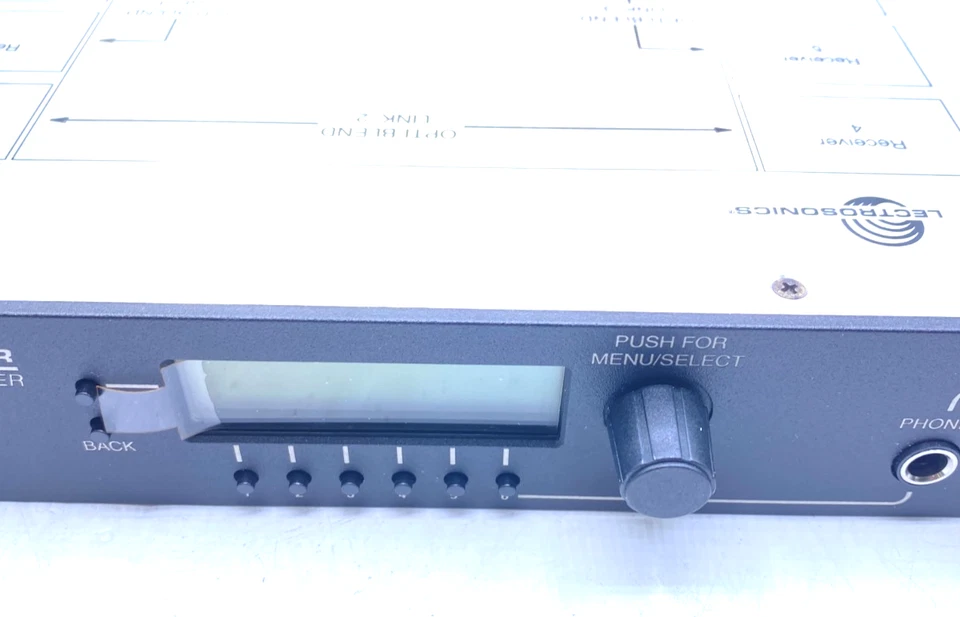 Lectrosonics Wideband Mid Digital Hybrid Wireless VR Venue Receiver VRMWB New - Image 3 of 4