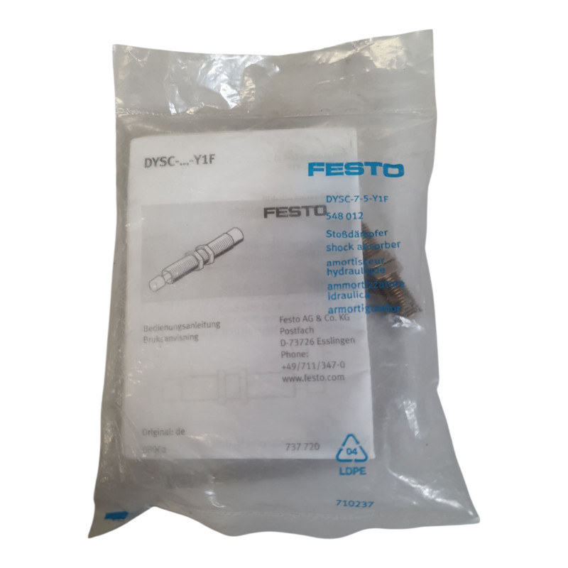 FESTO DYSC-7-5-Y1F Hydraulic Shock Absorber